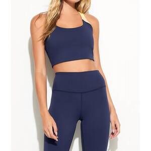 NEW SPIRITUAL GANGSTER summer longline bra in indigo